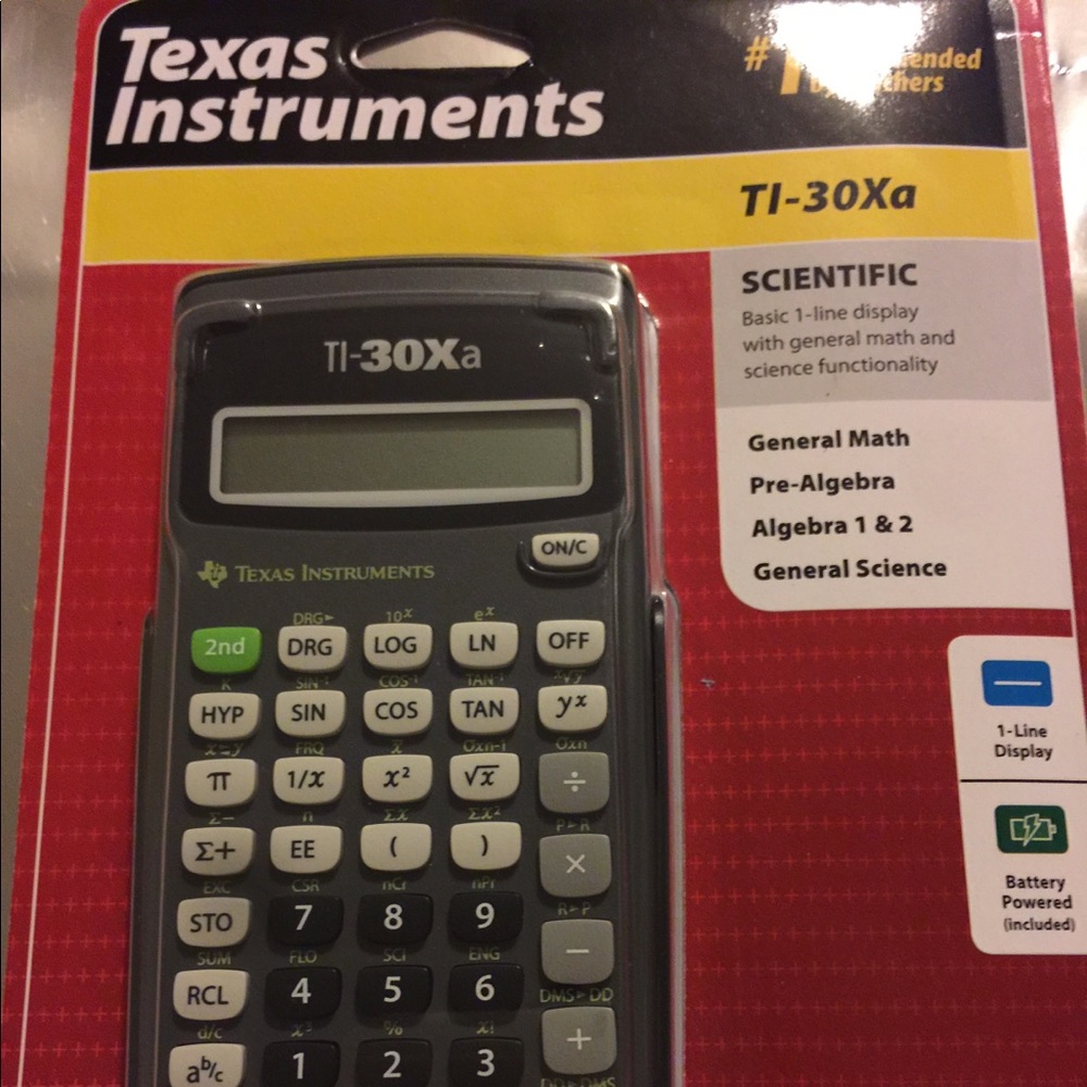 Texas Instruments TI-30Xa